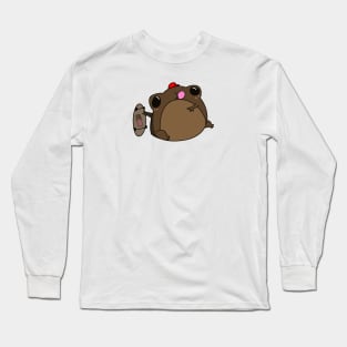 ASJD: Cool Chocolate Frog Long Sleeve T-Shirt